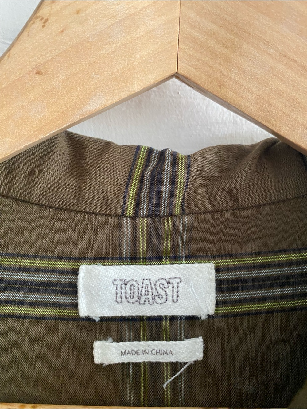 Lovely Toast UK plaid green dress sz M / UK10 - Picture 3 of 6